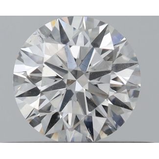 0.35 Carat Round E SI1 EX GIA Natural Diamond