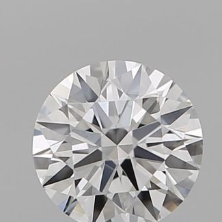 0.44 Carat Round D VS1 EX GIA Natural Diamond