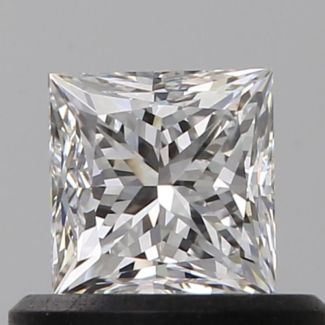 0.50 Carat Princess F VS1 - VG GIA Natural Diamond