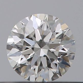 0.40 Carat Round H VVS2 VG GIA Natural Diamond