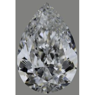 0.51 Carat Pear D VVS2 - VG GIA Natural Diamond