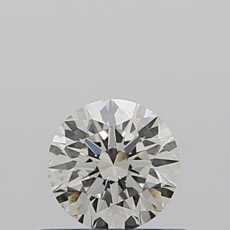 0.40 Carat Round K VS2 EX GIA Natural Diamond