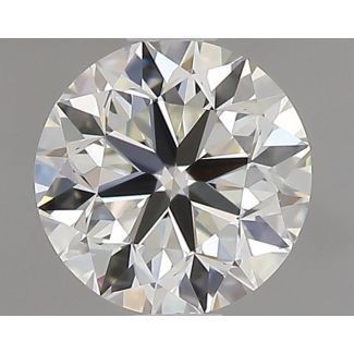 0.7 Carat Round I VVS2 VG EX GIA Natural Diamond