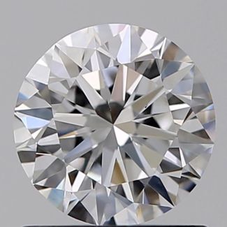 0.80 Carat Round D VS2 VG EX GIA Natural Diamond