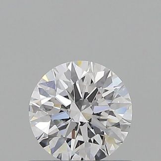 0.54 Carat Round D VVS1 EX GIA Natural Diamond