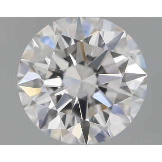 0.9 Carat Round G VVS2 EX VG GIA Natural Diamond