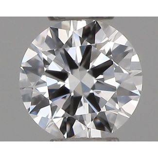 0.18 Carat Round D VS1 VG GIA Natural Diamond