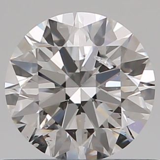 0.51 Carat Round D SI2 EX GIA Natural Diamond