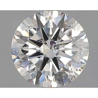 1.0 Carat Round F SI2 EX GIA Natural Diamond