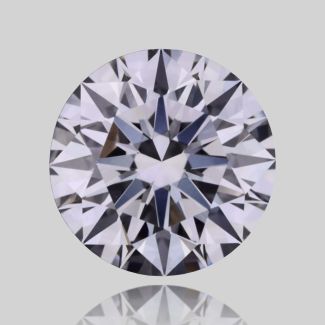 0.51 Carat Round F VS1 EX GIA Natural Diamond