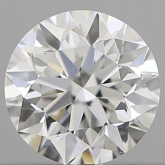 0.5 Carat Round E VS1 VG EX GIA Natural Diamond