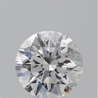 2.0 Carat Round E SI1 EX GIA Natural Diamond