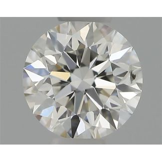 0.32 Carat Round G SI2 EX GIA Natural Diamond