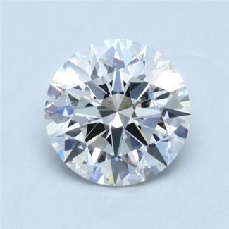 0.6 Carat Round G VVS2 EX GIA Natural Diamond