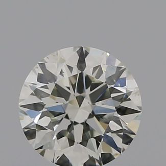 0.35 Carat Round K SI1 EX GIA Natural Diamond