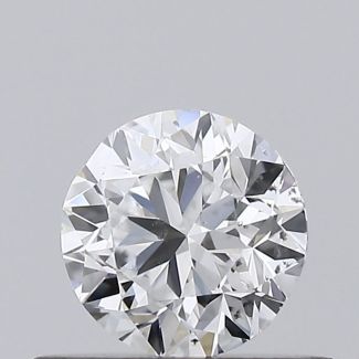 0.4 Carat Round D SI1 VG GIA Natural Diamond