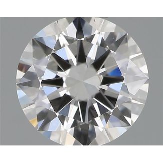 0.50 Carat Round G SI1 VG EX GIA Natural Diamond