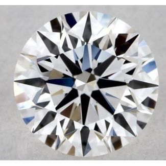 0.41 Carat Round D VS1 EX VG GIA Natural Diamond