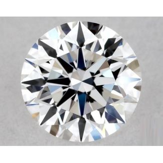 0.34 Carat Round D VVS1 EX GIA Natural Diamond