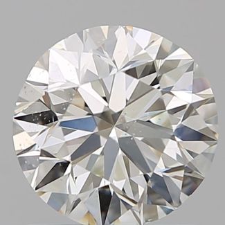 1.00 Carat Round I SI1 EX VG GIA Natural Diamond