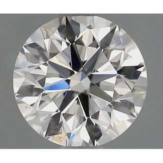 1.3 Carat Round H VS2 EX HRD Natural Diamond