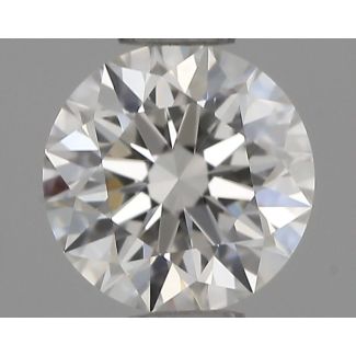 0.55 Carat Round F IF EX IGI Natural Diamond