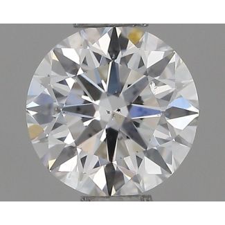 0.5 Carat Round F SI1 VG GIA Natural Diamond