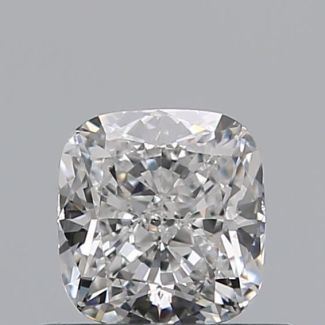 0.5 Carat Cushion Brilliant F SI1 - EX VG GIA Natural Diamond