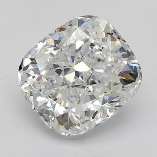 2.00 Carat Cushion D SI1 - EX VG GIA Natural Diamond