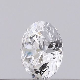 0.22 Carat Round D SI1 EX GIA Natural Diamond