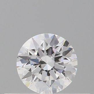 0.27 Carat Round D VVS1 EX GIA Natural Diamond