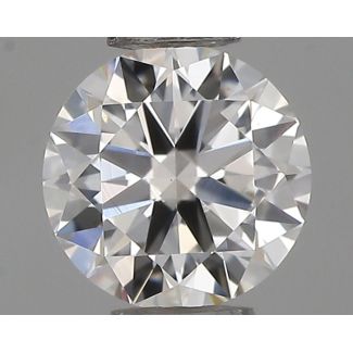 0.3 Carat Round F VS1 EX IGI Natural Diamond