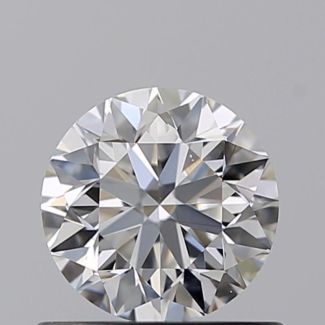 0.60 Carat Round D VS1 VG GIA Natural Diamond