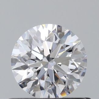 0.6 Carat Round D VS1 EX VG GIA Natural Diamond