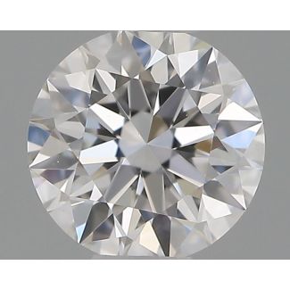 0.3 Carat Round E VVS2 EX GIA Natural Diamond