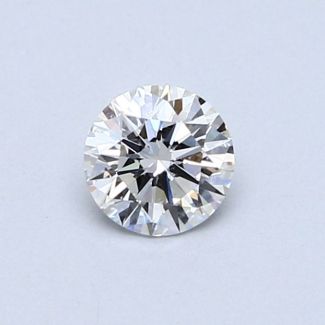 0.45 Carat Round E SI1 EX VG GIA Natural Diamond