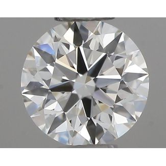 0.32 Carat Round H VS1 EX IGI Natural Diamond