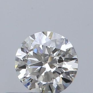 0.3 Carat Round H VVS1 EX GIA Natural Diamond