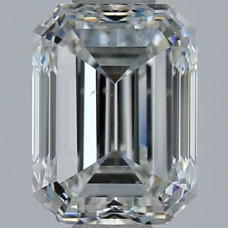 1.51 Carat Emerald G SI1 - EX VG GIA Natural Diamond