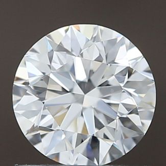 0.9 Carat Round F VVS1 EX GIA Natural Diamond