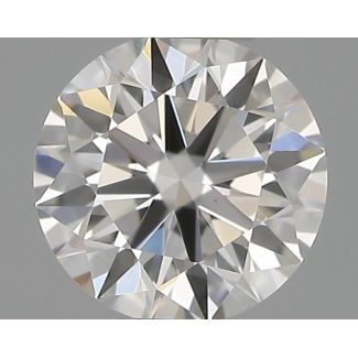 0.30 Carat Round F VS1 EX IGI Natural Diamond