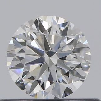 0.40 Carat Round E VS2 VG EX GIA Natural Diamond