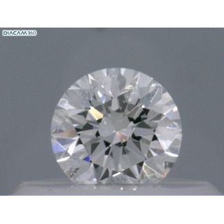 0.24 Carat Round G IF EX GIA Natural Diamond