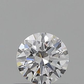 0.5 Carat Round D VVS1 VG EX GIA Natural Diamond