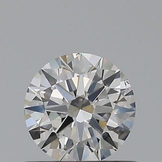 0.52 Carat Round G VS2 EX GIA Natural Diamond