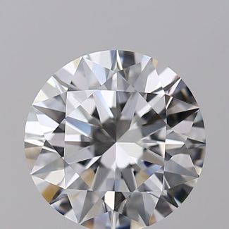 1.4 Carat Round F VVS1 EX GIA Natural Diamond