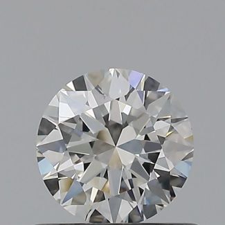 0.5 Carat Round G VVS1 EX GIA Natural Diamond