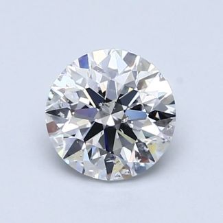 0.9 Carat Round D SI2 VG GIA Natural Diamond