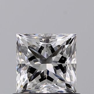 0.70 Carat Princess F VS1 - EX VG GIA Natural Diamond