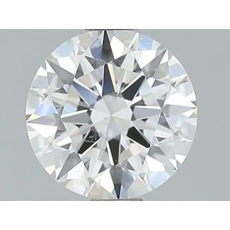 1.05 Carat Round H SI1 EX GIA Natural Diamond